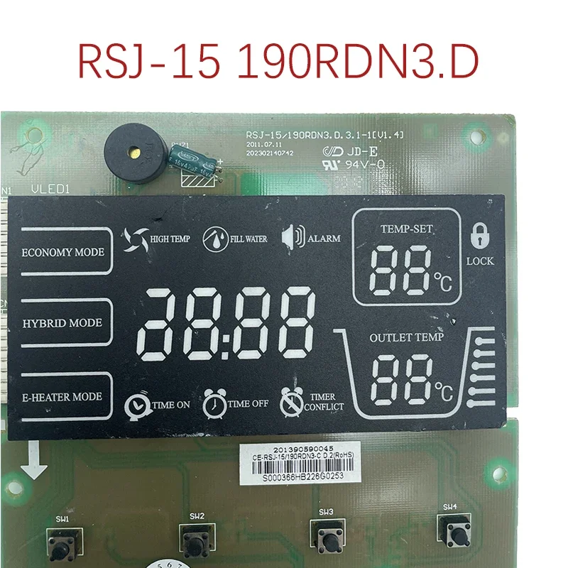 Placa de visualización de energía de aire acondicionado, tablero de control CE-RSJ-15/190rdn3.d. 3 CE-RSJ-15/190rdn3.d. 3