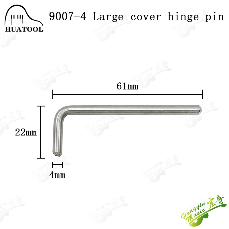 HUATOOL Piano Tuning Repair Accessories Grand Piano Cover Large Cover Hinge Dowel Hinge Latch Hinge Shaft Pin view 4