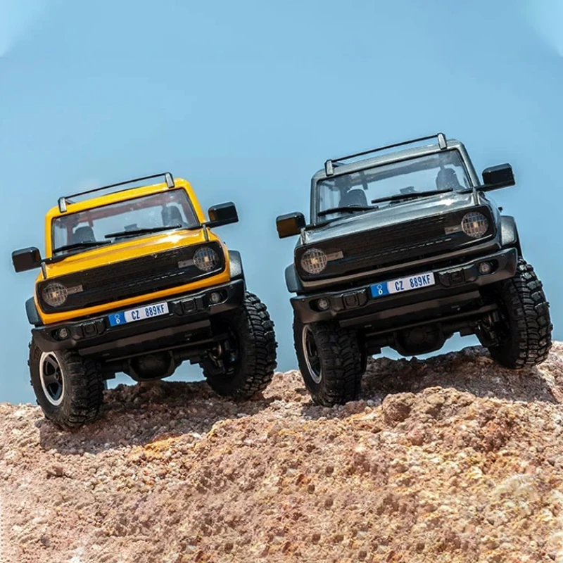 FMS 1/18 Bronx Gold Rush Ford Wrangler Samochód zdalnie sterowany Hard Shell 4WD Pojazd wspinaczkowy Model symulacyjny Festiwal zabawek