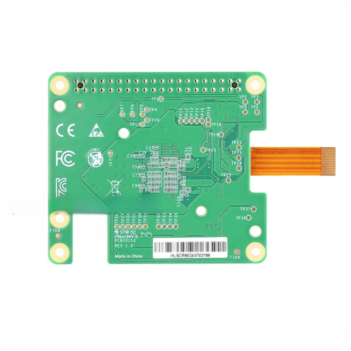 Raspberry Pi HAT+ 13 TOPS Hailo-8L Accelerator High PerformanceExpansion Board for Raspberry Pi 5 Edge Computing
