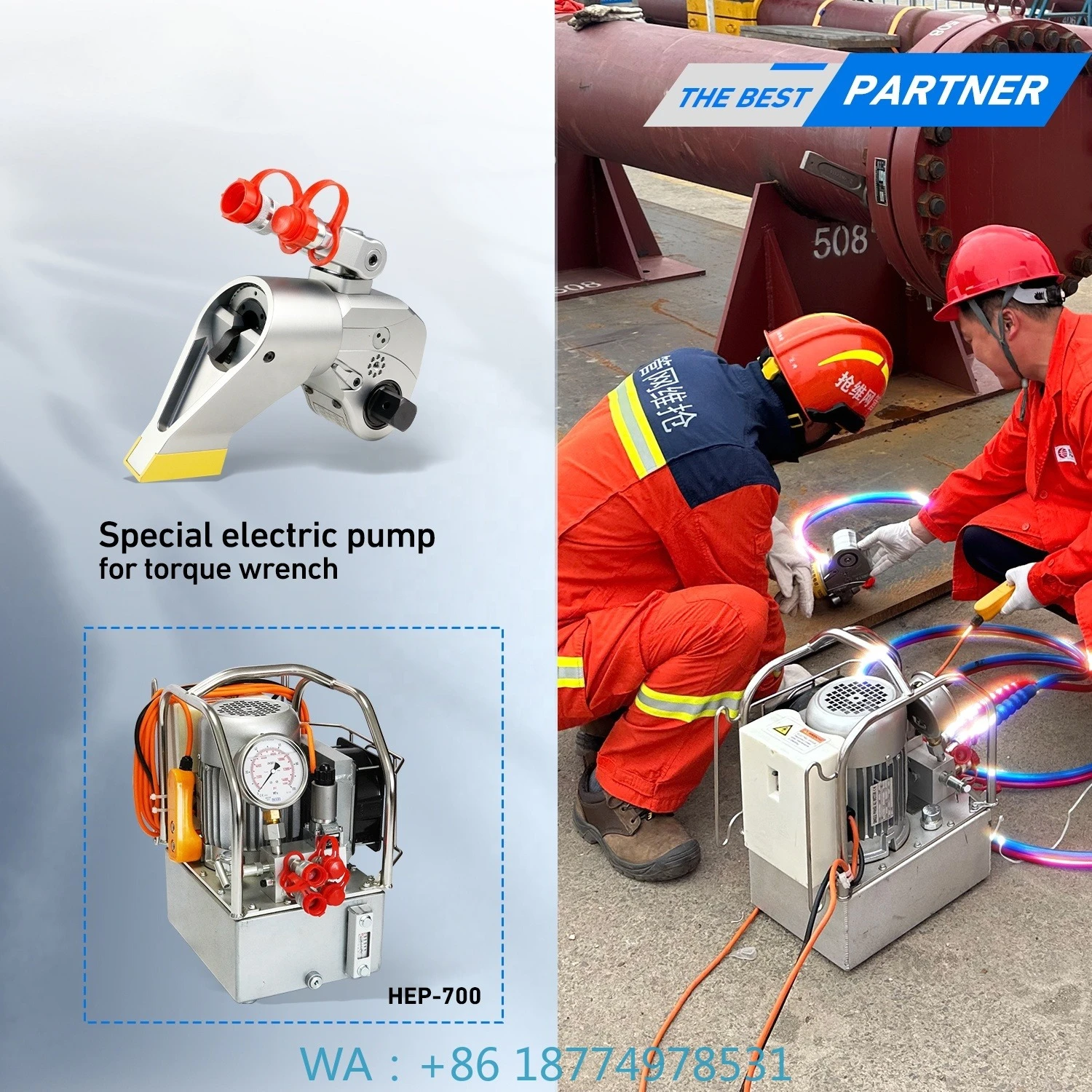 

djustable Hydraulic 1/2 3/4 Torque Wrench ToolsChina 70Mpa High Strength A