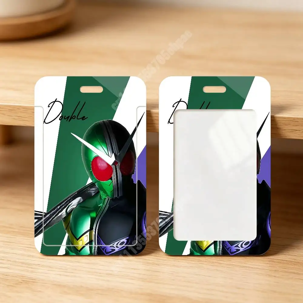 K-Kamen Masked Rider-S Plastic Card Holder Worker ID Card Clear Transparent Employee Visitor Pass