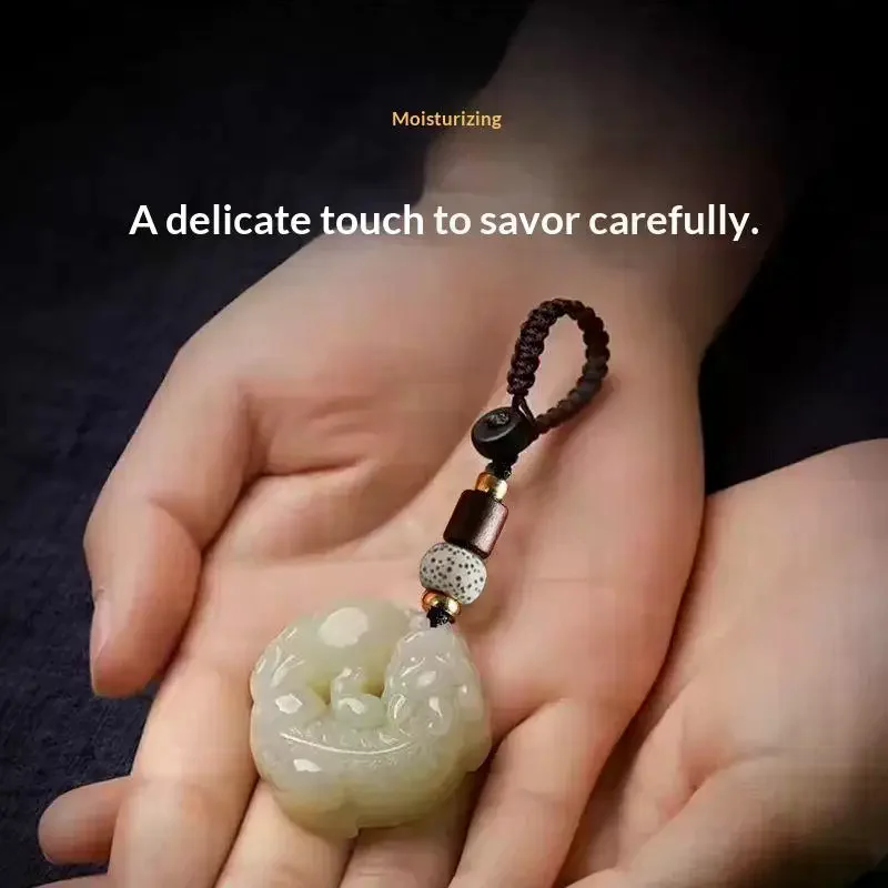 中国風貔貅カーキーホルダーバッグ携帯電話ペンダント男女兼用革 - Men'S Accessories Chain のレビューと価格