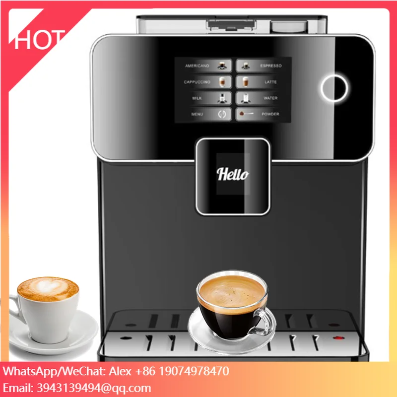 Auto Smart Cafe Commercial Professional Fully Automatic Espresso Coffee Cappuccino Vending Coffe Making Machine Automatic Prices