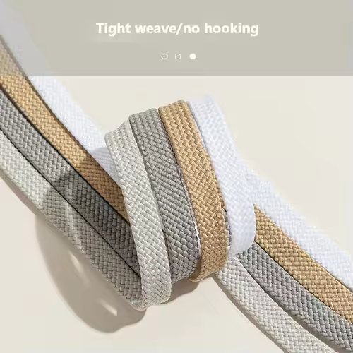 New Flat Classic Shoelaces for Sneakers Casual Shoe laces White Black Sports Shoelace Shoes Balanc String Shoe Accessories - Image 3