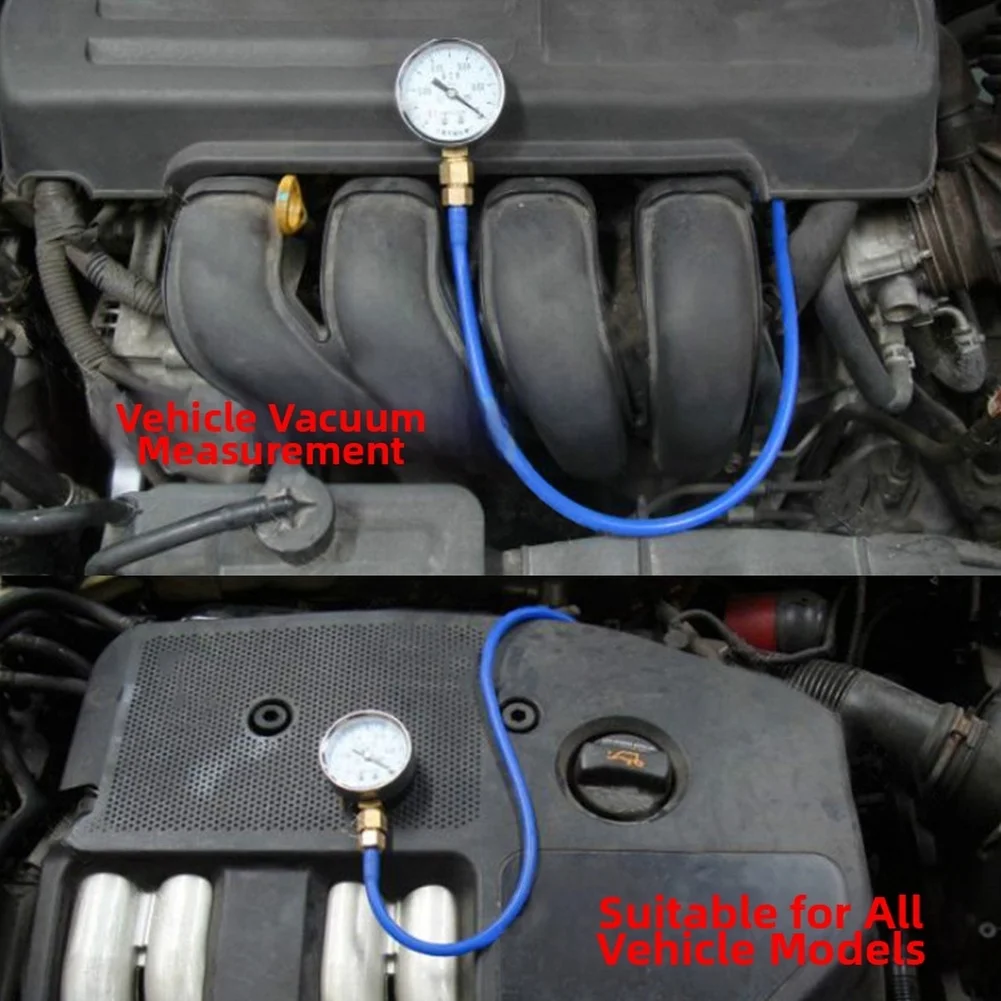 Engine Diagnostic Vacuum Gauge with 2.5 Accuracy Class and Robust Construction for Consistent Performance in Repair Environments
