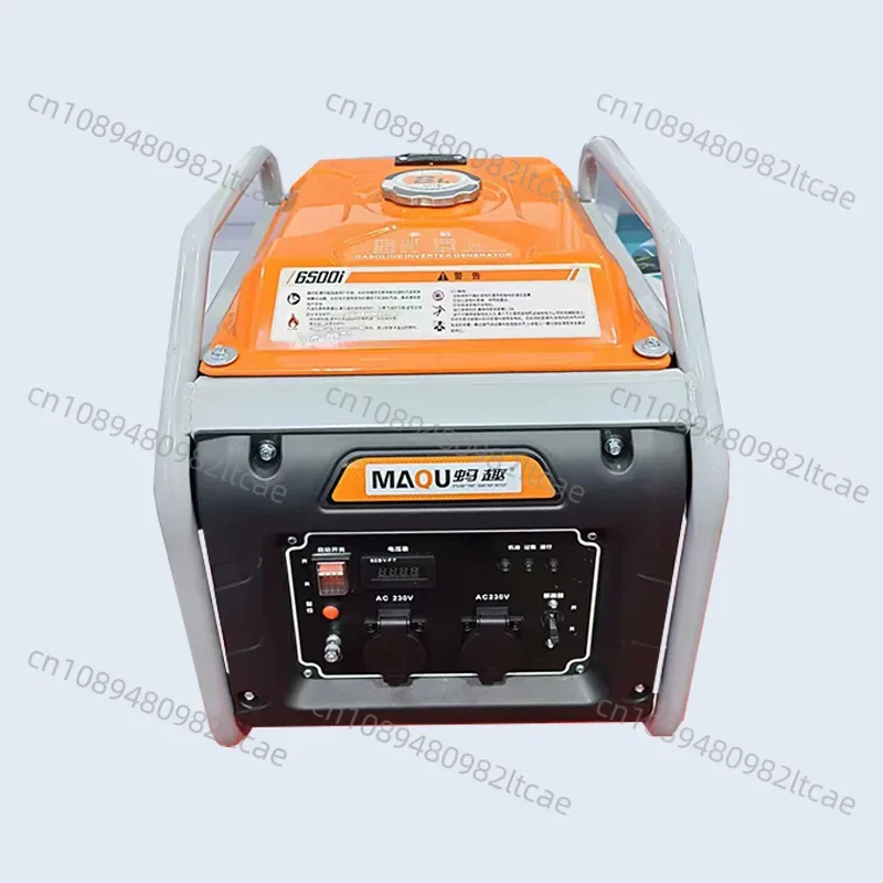 Portable Generator 5500W Ultra-Quiet Gas Engine EPA Compliant Eco-Mode Feature for Backup Home Use & Camping