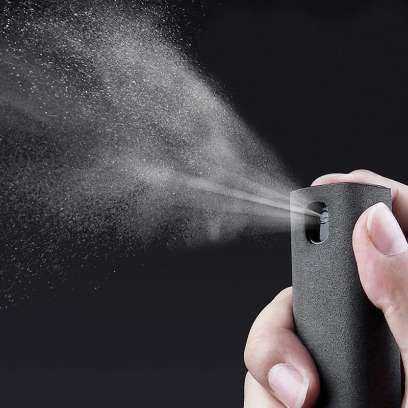 1/2/3/4pcs Phone Screen Cleaner Spray Computer Mobile Phone Screen Dust Remover Tool Microfiber Cloth For iPhone iPad Polish