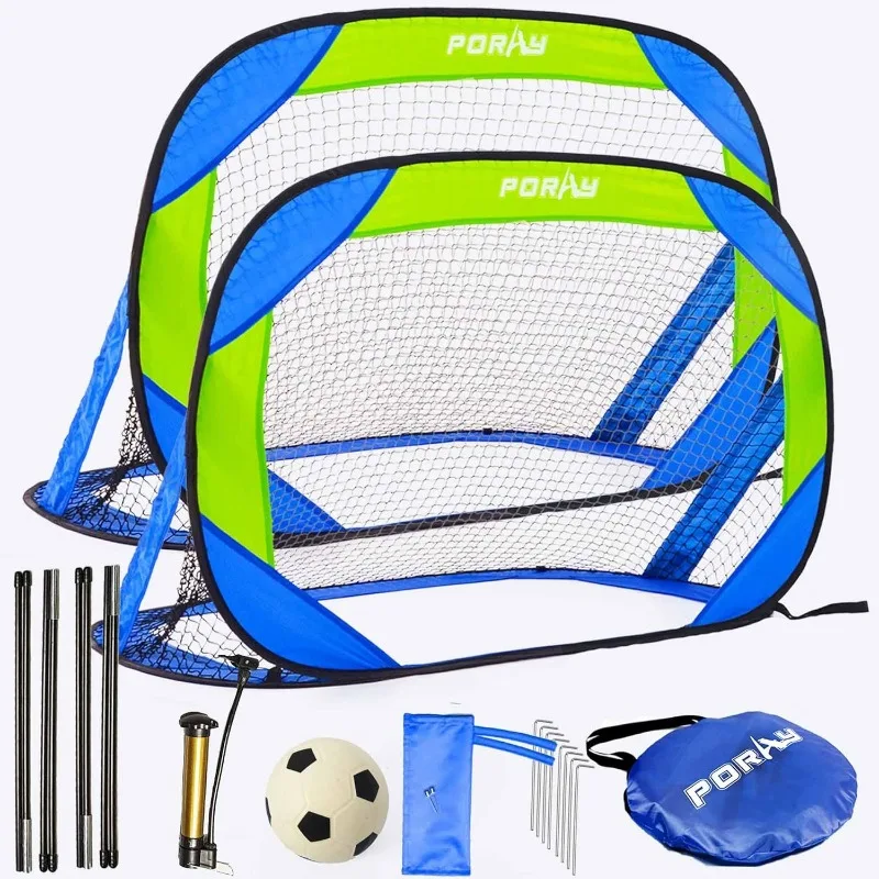

Portable children's football net foldable mobile football door