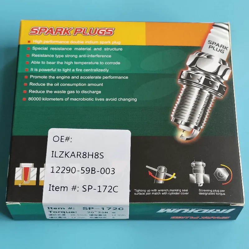 Ignition Coil Iridium Spark Plug for Civic 1.5 Turbo L15B8 Insight Accord Clarity CRV 2.0 Hybrid RDX TLX 30520-59B-013 CM11-124A - view 4