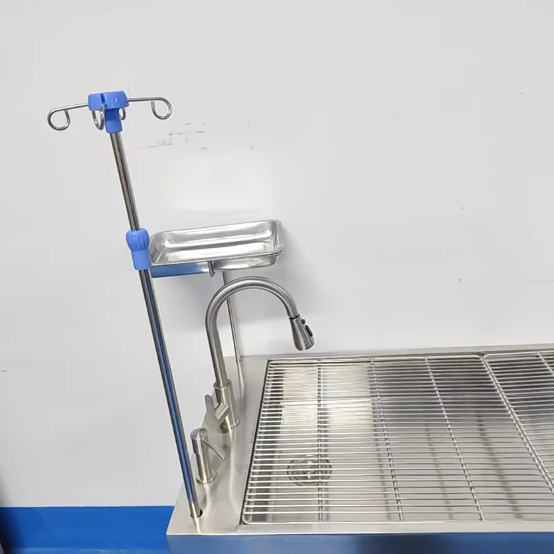 Picture 5: Reusable Pet Cleaning Table for Dog Grooming and Bathing with Veterinary Thermometer Veterinary Sink