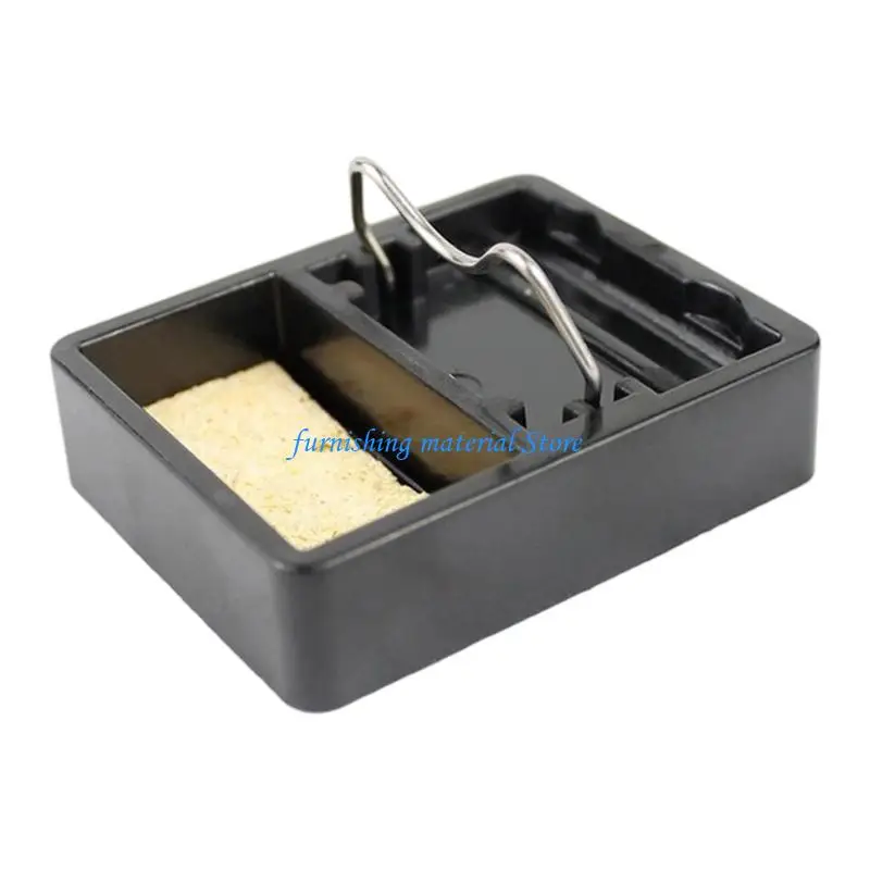 

Y5GD Universal G Type Soldering Iron Support Durability Bakelite Materials 200°C Resistance Suitable for Workshop Laboratory
