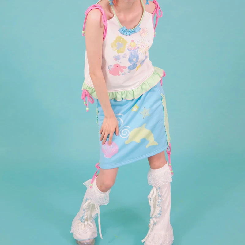 Original Design Girl Y2K Sweet Cute Women's Socks 2025 Summer New White Lace Splicing Strap Trim Sweetheart Foot Warmers Ladies