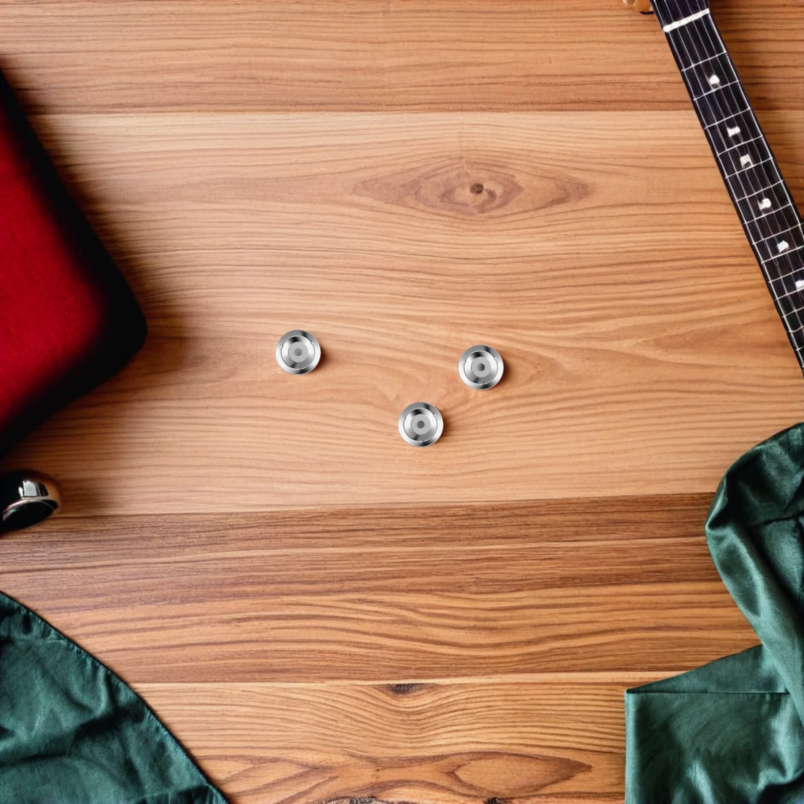 

100pcs Handheld Drum Cymbal Rings 3.7Cm/1.45In Stainless Iron Percussion Ching Rings For Tambourine Replacement Music Instrument