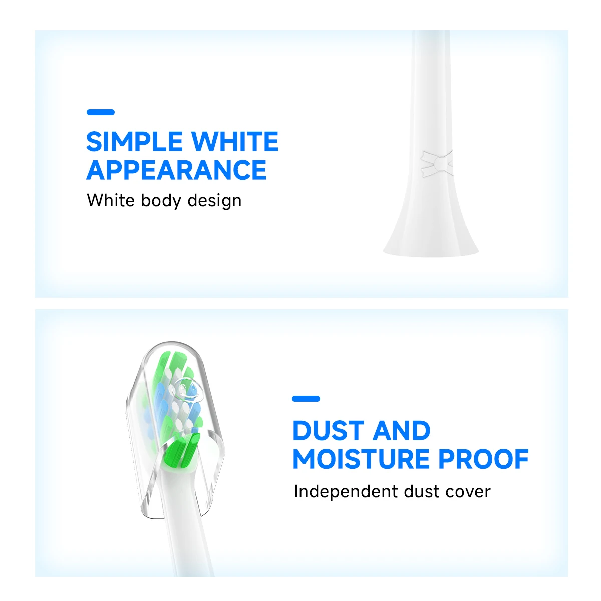 

Replacement Brush Heads Compatible with Philips Sonicare DiamondClean HX5/HX6/HX9 Series Electric Toothbrush Heads HX6064HX6100