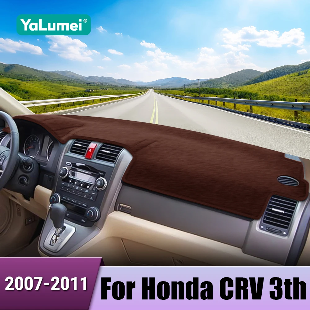 Für Honda CRV CR-V III MK3 2007 2008 2009 2010 2011 Auto Dashboard Vermeiden licht Pad Instrument Plattform Abdeckung matten Zubehör