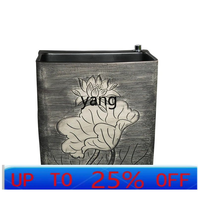 

LTT ceramic mop pool balcony household courtyard integrated large washing mop basin outdoor