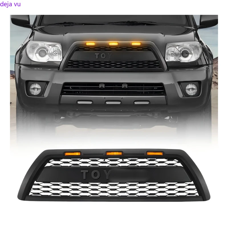 

Mamba Forever Manufacturer Hot Sale ABS Led Light Front Bumper Grille Fit for Toyota 4Runner Car Grill 2006-2009