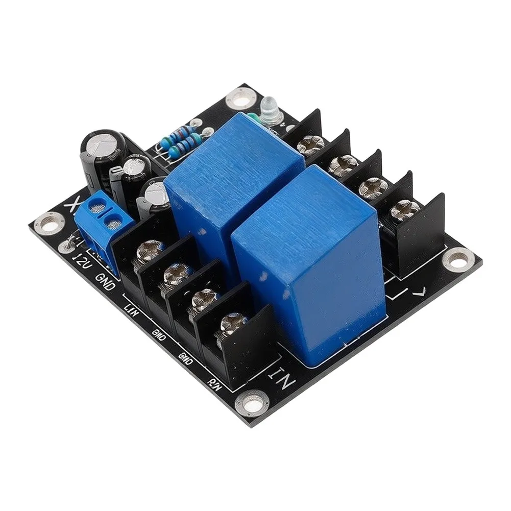 Dual Channel Speaker Protection Circuit Board UPC1237 Mute Delay Module DC12-24V For Amplifier Audio Safety Equipment