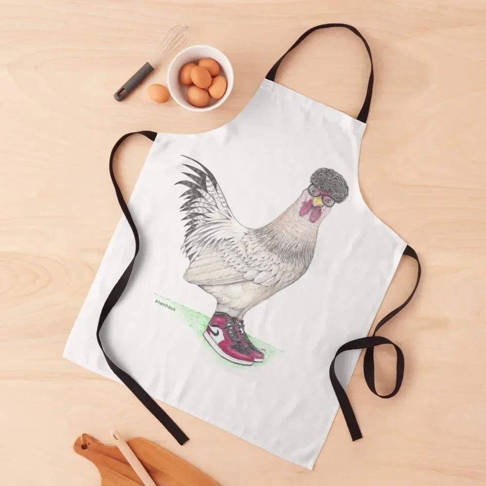

Jj Chicken in high tops Apron Kitchen Items For Home Home Cleaning Manicurists Apron