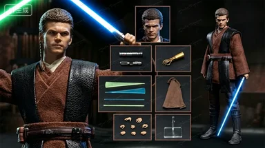 

In Stock, GOOD Toys DG001, 1/12 Scale Figure, The Chosen One Anakin Skywalker, Full Accessories, 6-inch Articulated Model Toy