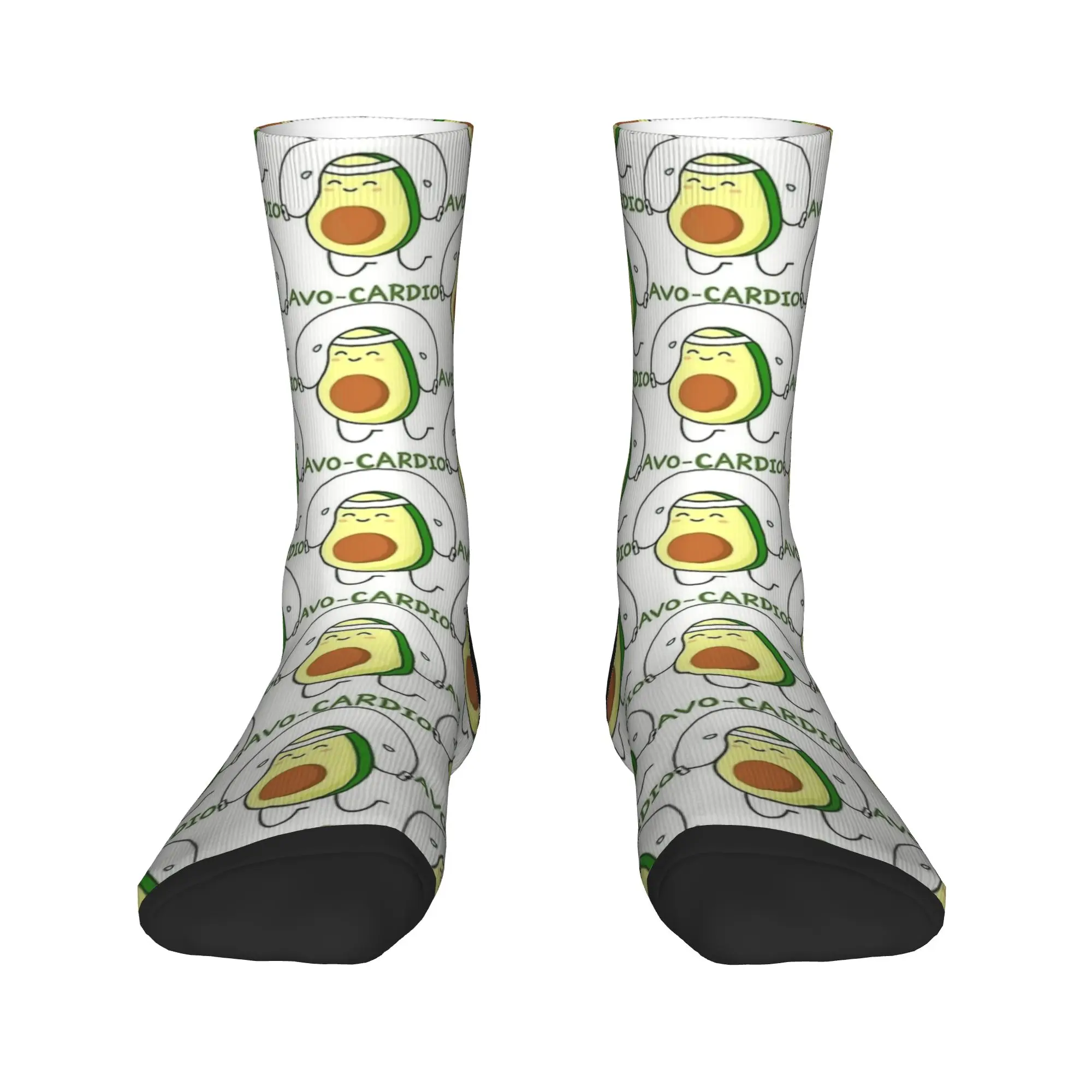 ถุงเท้าออกกำลังกาย Avo-cardio ลายอะโวคาโด ถุงเท้ากระโดดเชือก ถุงเท้าผู้ชาย ถุงเท้าใส่สบาย ถุงเท้าฤดูหนาว ถุงเท้าสเก็ตบอร์ด ถุงเท้ากันลื่น