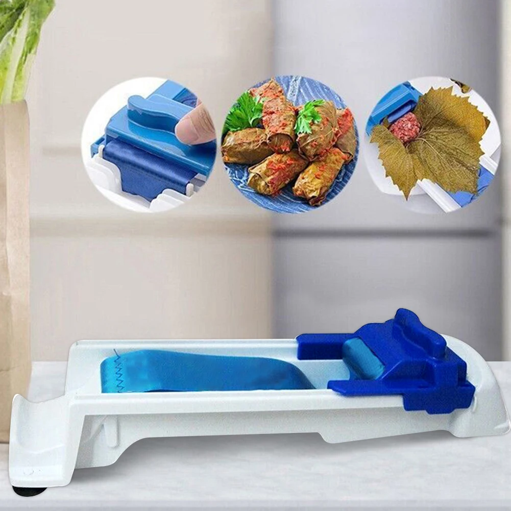 DIY Meat Roller Sushi Vegetable Roller Stuffed Grape Cabbage Leaves Meat Rolling Tool Portable Vegetable Rolled Meat Machine