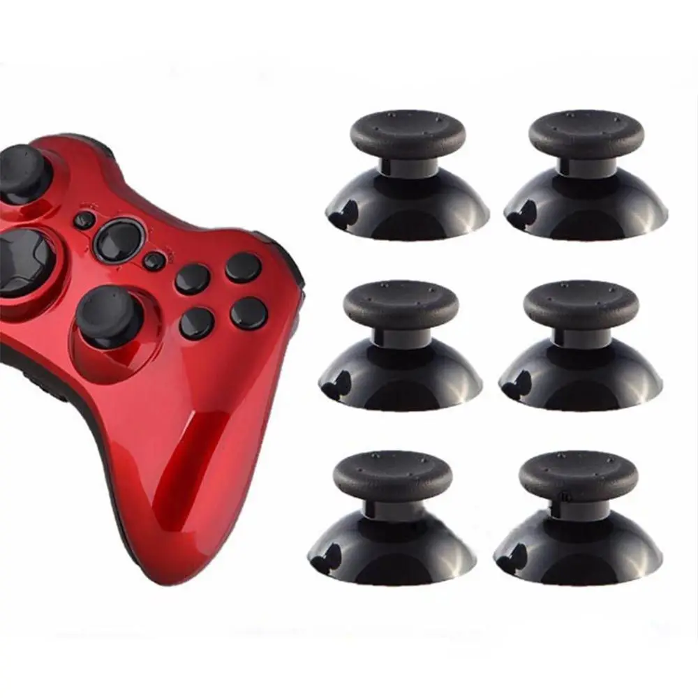 

3D for XBOX 360 Controller Replacement Controller Mushroom Head Thumbstick Rubber Cap Analog Joystick