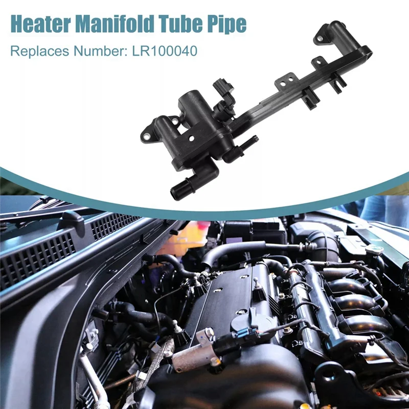 

LR100040 Car Coolant Water Heater Pipe With Sensor For Land Rover Range Rover LR186834