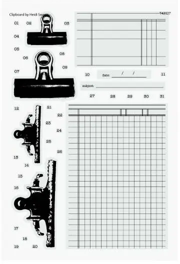 New Enlish clear stamp   / transparent Clear Silicone Stamp/Seal for DIY scrapbooking/photo album Decorative clear stamp B002