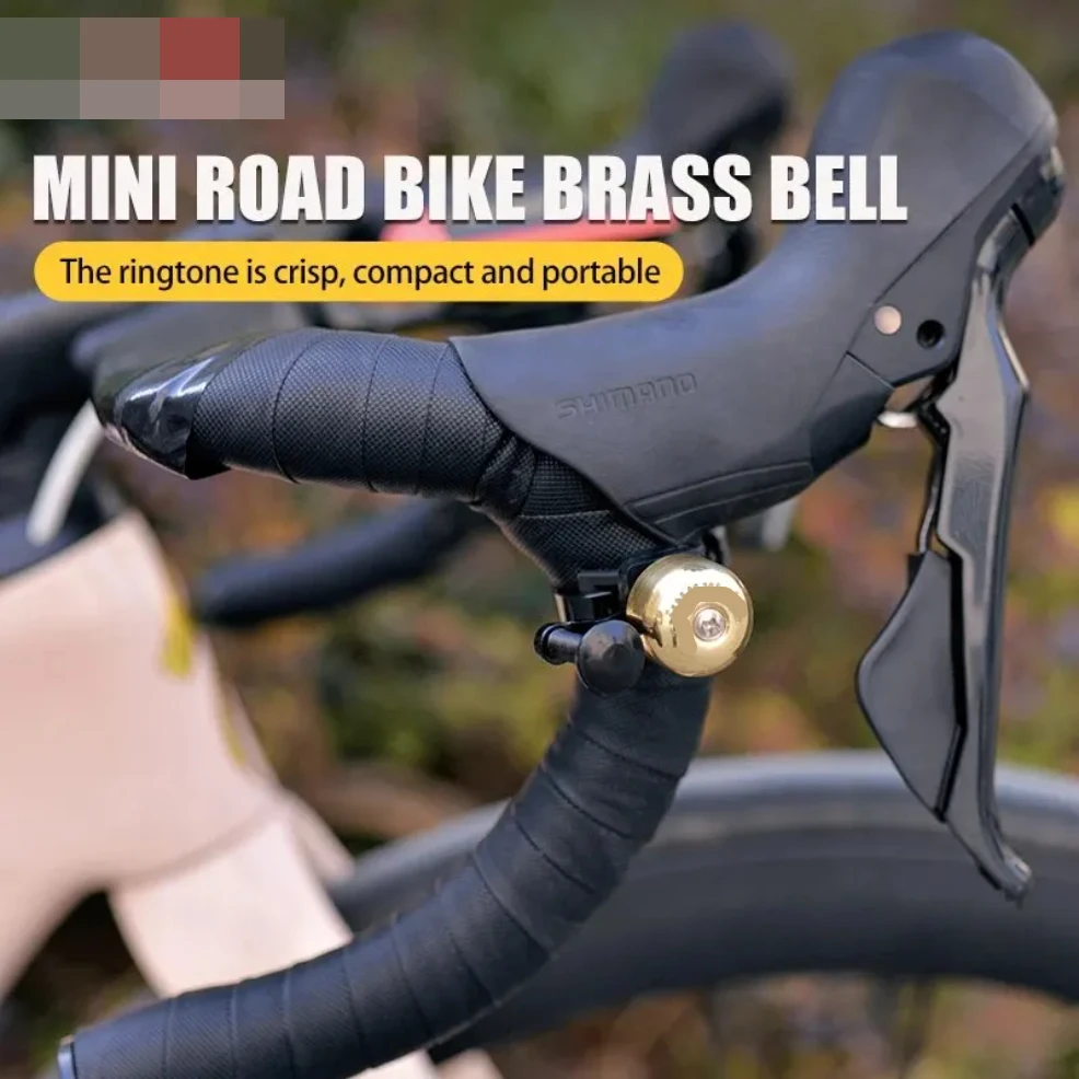 

Retro Classical Bicycle Bell Clear Loud Sound Steel Copper MTB Mountain Bike Handlebar Ring Horn Safety Cycling