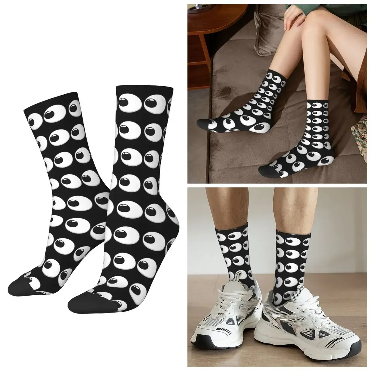

All Seasons Look In My Eyes When You Say Some Nino To Me Socks Harajuku Sport Middle Tube Socks Funny Stockings for Men Women
