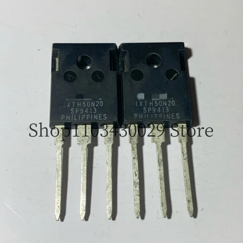 

10 шт. Новый и оригинальный IXTH50N20 IXFH50N20 TO-247 50A 200V полевой МОП-транзистор