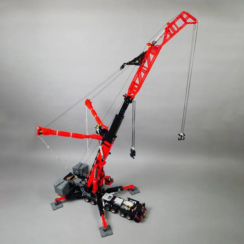 6304 Uds. MOC ingeniería urbana Liebherr LTM 11200 grúa móvil modelo de construcción DIY ladrillos tecnología montaje juguetes de Navidad regalos