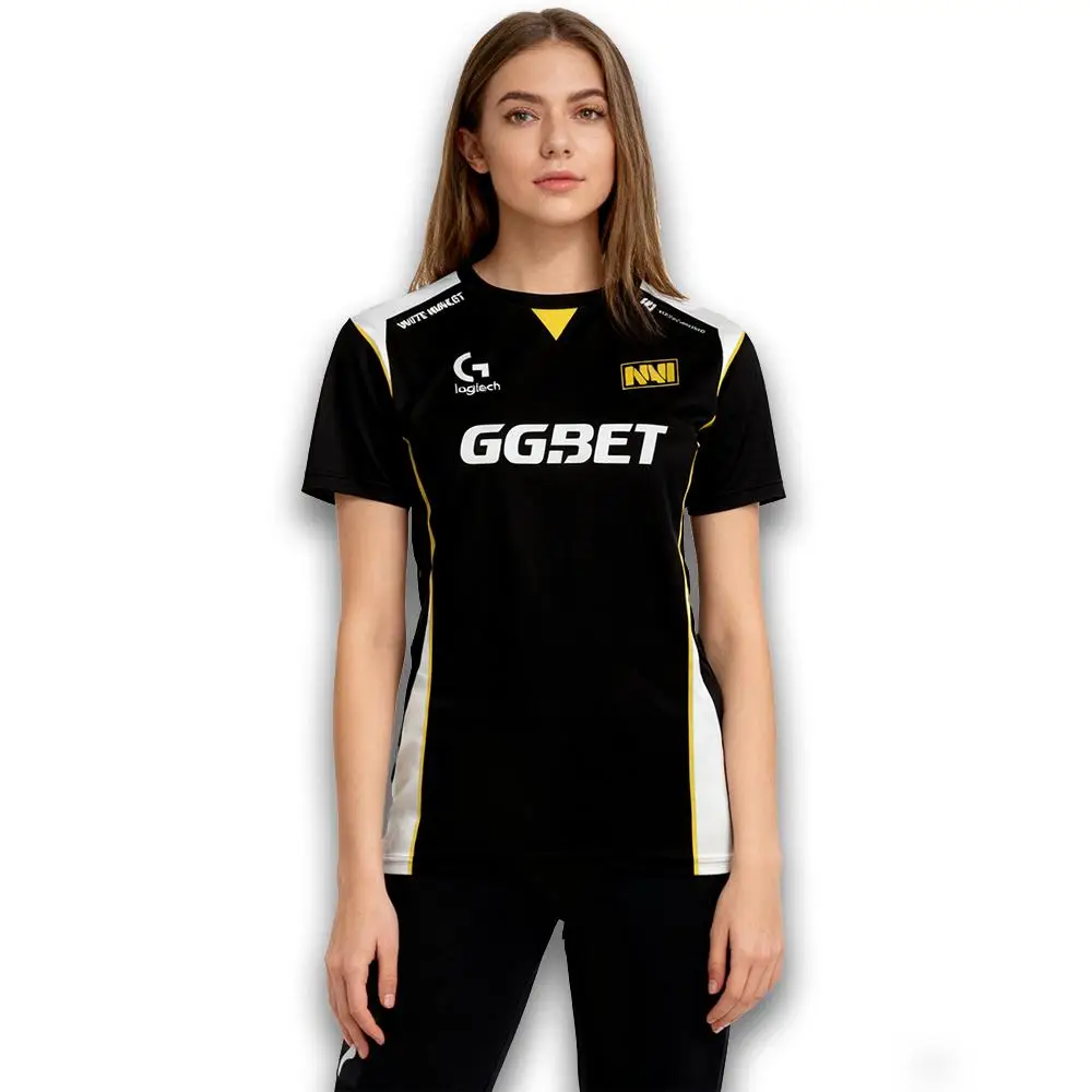 نافي 2025 CS2 زي الفريق الرياضي الإلكتروني جيرسي CS:GO زي تدريب الدوري الاحترافي S1mple أليكسيب المشجعين هدية تي شيرت مخصص