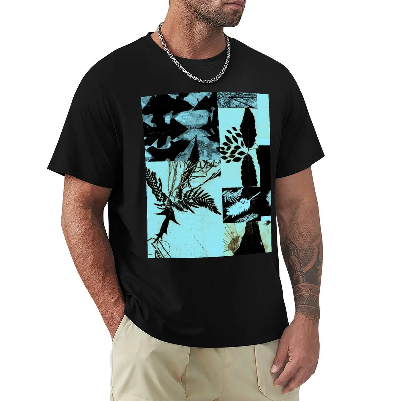NATURAL FLOATING ROOMS T-Shirt Festival Party Tee Top