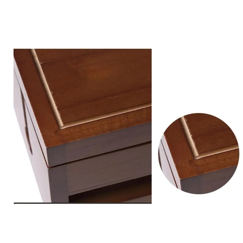 Wooden Cord Hider Cable Management Box Wire Concealer Tray for TV Stand and Office Desk Cable Tidy
