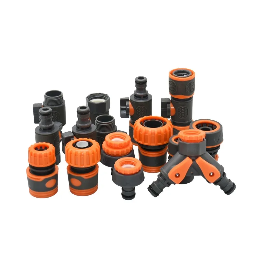 3/4 Male Female Tap Quick Connecter Nipple Garden Hose Thread Ball Valve Fittings Tubing Repair Watering Gun Adapter