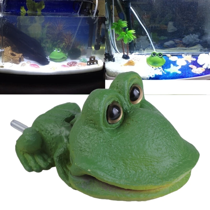Aquariums Bubble Stone Miniatur Dekorasi Katak Kerajinan Terarium Habitat Art Kxre