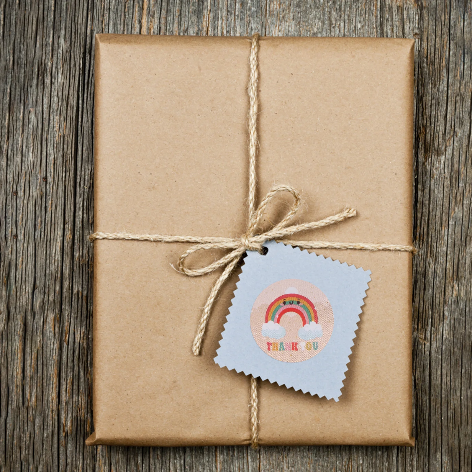 

3 Rolls Birthday Greeting Stickers Label for Packaging Popularity Hand Made Labels Thank You Sealing Baby