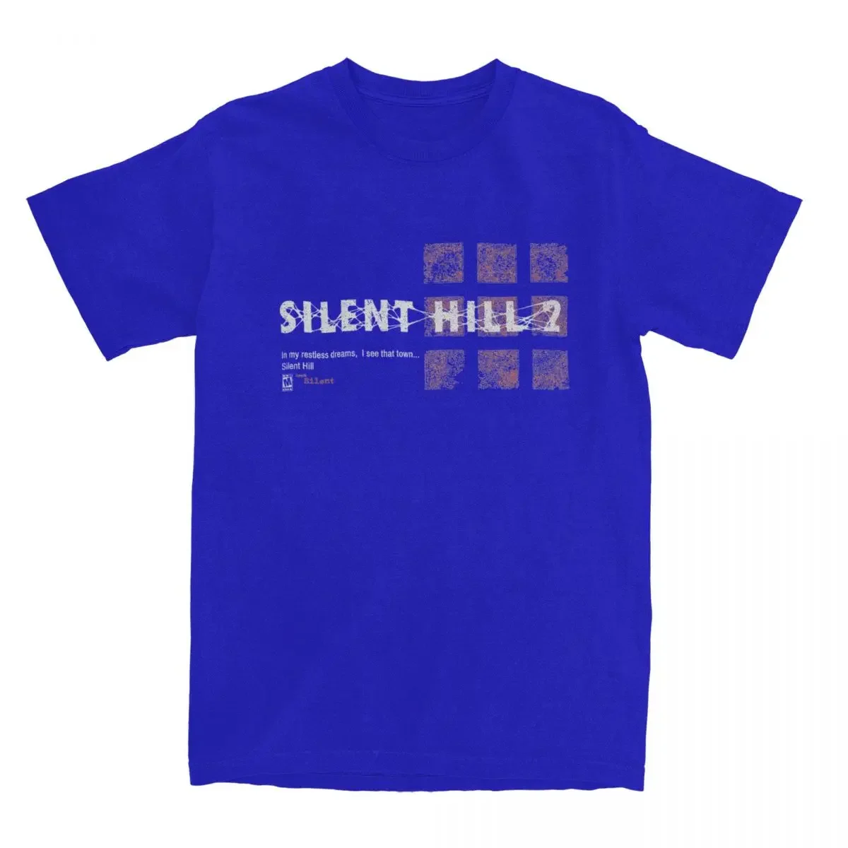 100% Cotton Tee Shirt Short Sleeve T Shirt O Neck Clothing Gift Idea Men T-Shirts Silent Hill 2 In My Restless Dreams Awesome