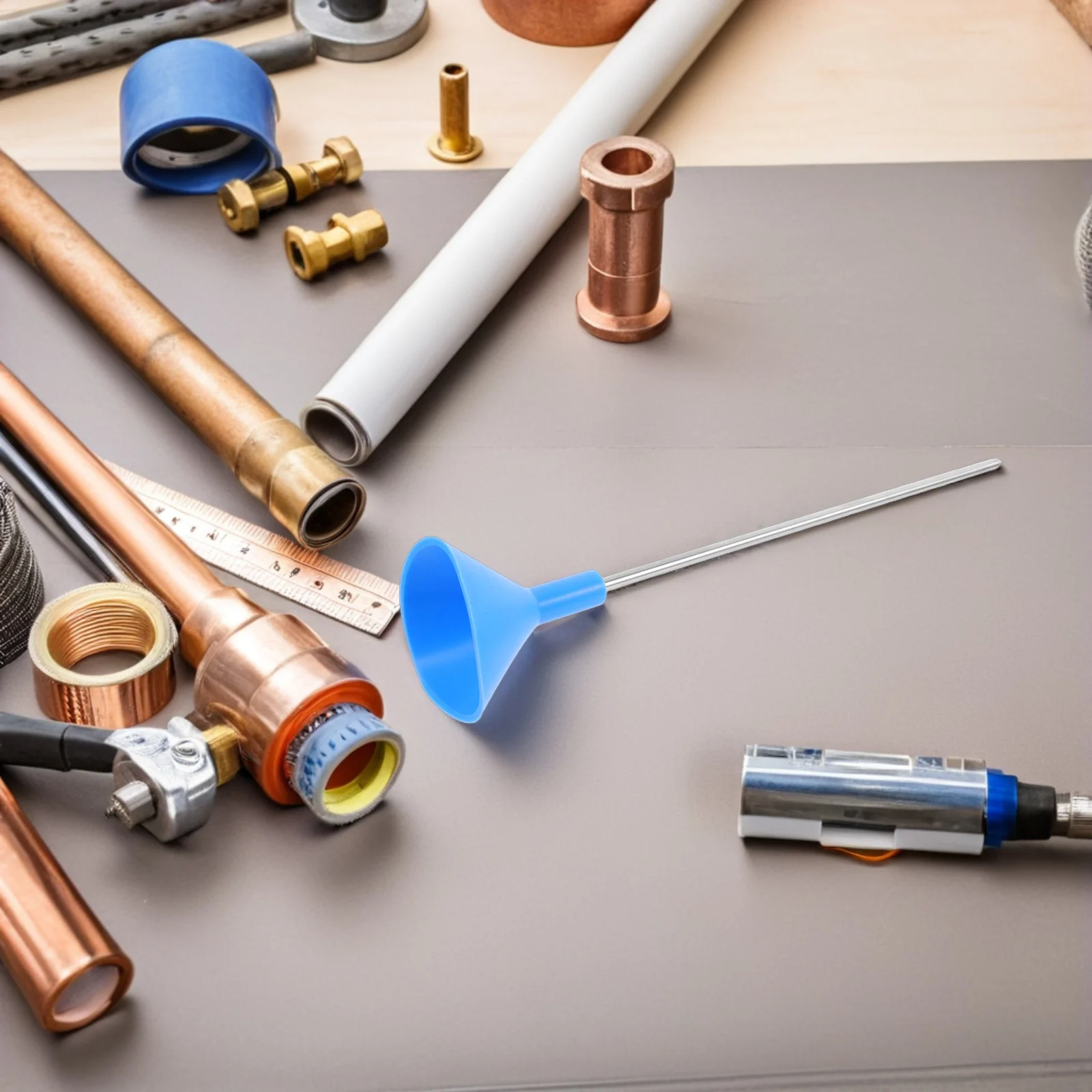 Water Leak Listening Stick Precision Engineered Stainless Steel Detection Rod for Fast Pipe Testing and Leak Troubleshooting