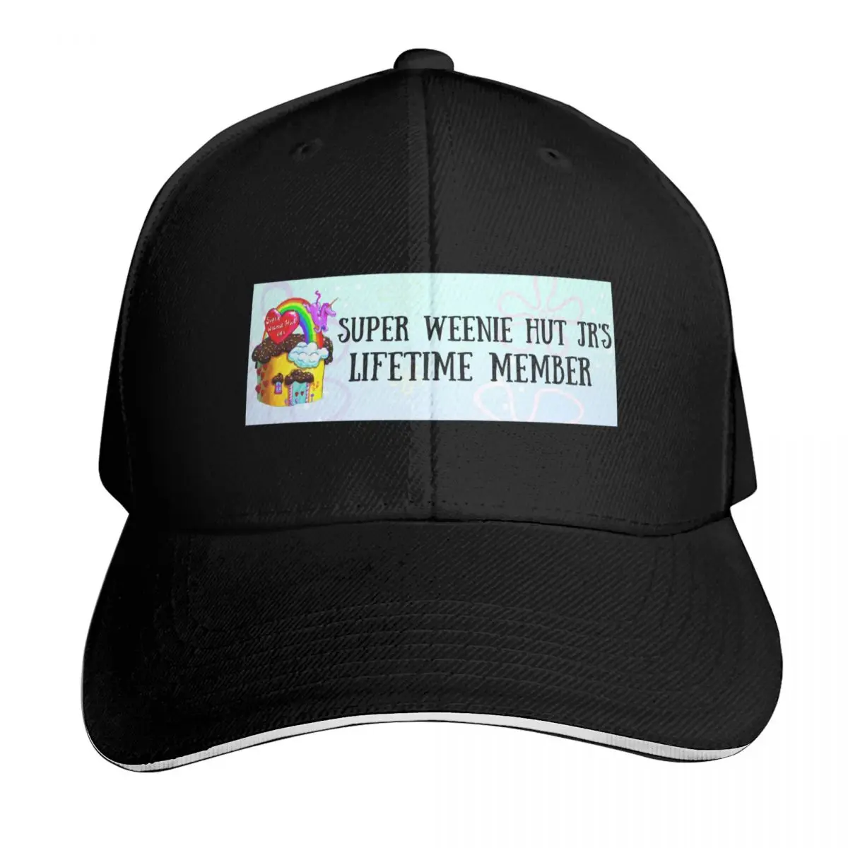 Super Weenie Hit Jr's Lifetime Member Baseball Cap Strapback Dad Hat Six Panel Structured Crown Sun Protection UPF 50+
