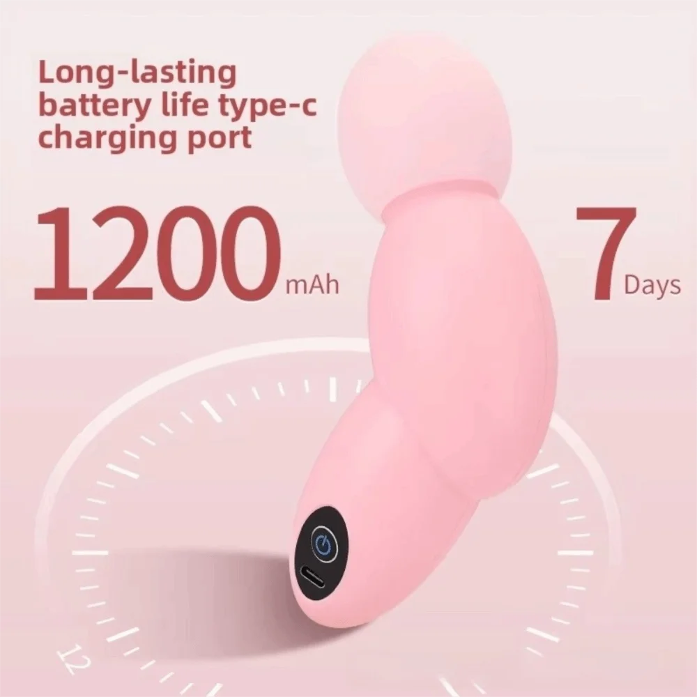 휴대용 1200mAh 근육 마사지기 전기 진동 마사지 기계 6단계 근육 이완 피트니스 마사지기