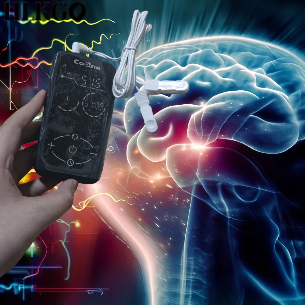HLKGO Vagus Nerve Stimulation,Sleep Aid Device,help Restore Calm/Sleep Better/Stress Relief by vagus nerve stimulator