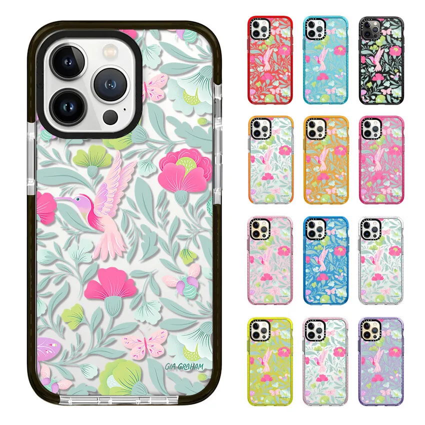 الحيوانات القط قضية الهاتف آيفون 17 16 15 14 13 12 11 برو ماكس XR 7 8 زائد SE 2020 2022 البسيطة الهواء لينة بولي TPU للصدمات الغطاء الخلفي