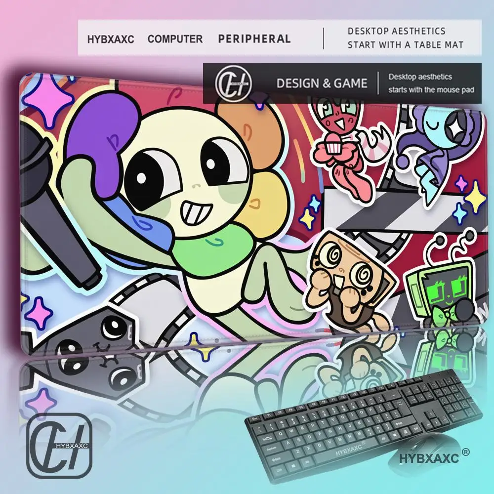 

HYBXAXC Game D-DandyS W-World-S Mouse Pad Non-slip Rubber Gamer Balance Computer Mat Decoracion Deskmat Laptop Office Large