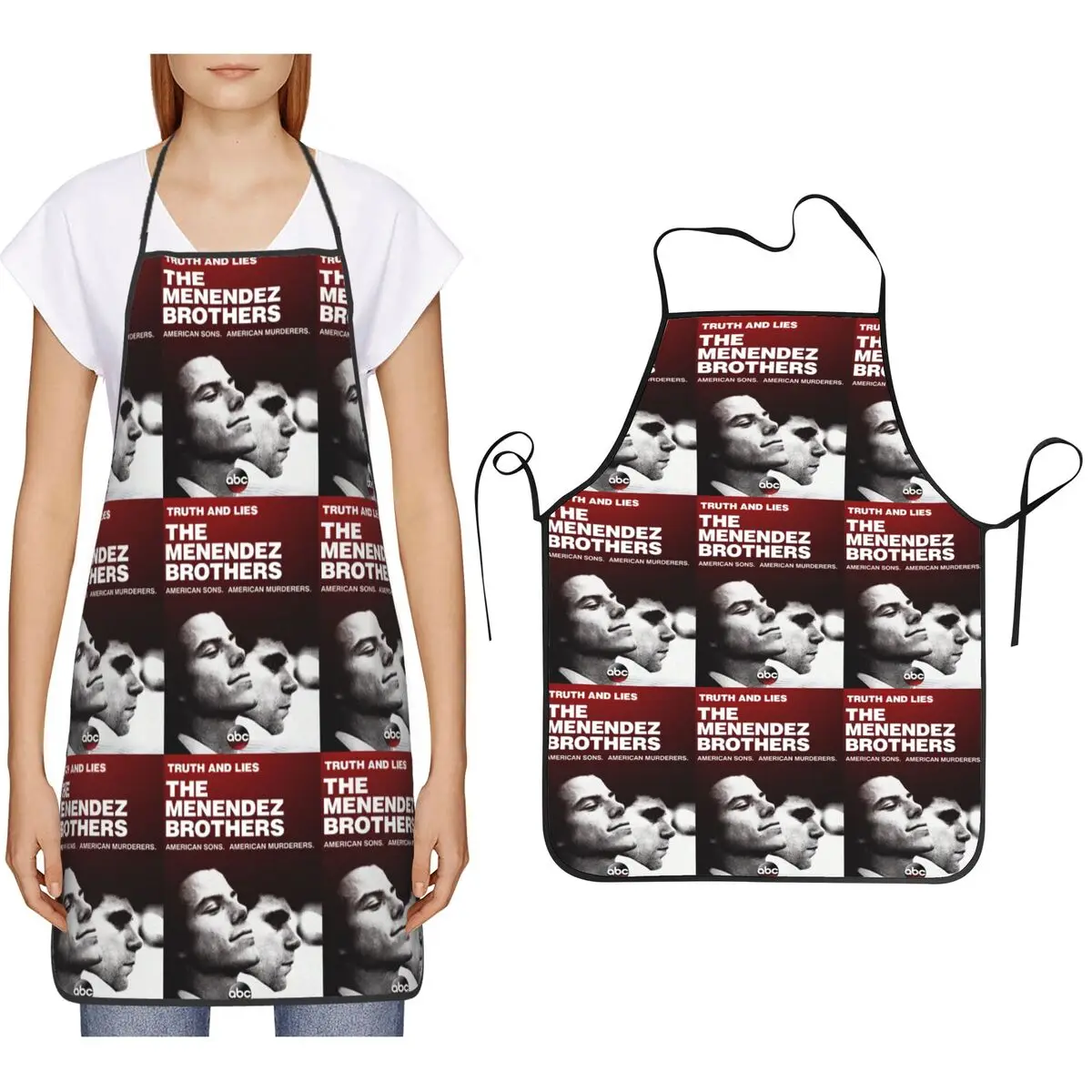 The Brothers Family Free The Menendez Brothers Aprons Chef Cooking Cuisine Tablier Bib Kitchen Cleaning Pinafore for Women Men