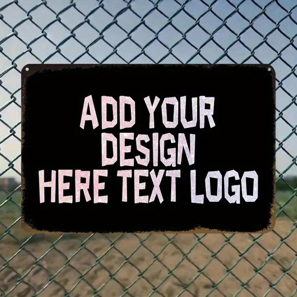 20x30cm Personalized Custom Aluminum Reserved Parking Sign Anti Oxidation Metal Wall Decor For Commercial Parking Lot Business P