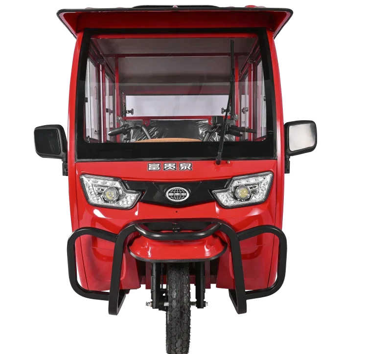 Full Cover Enclosed Adult With Cheap Price Tuktuk Taxi Big Power Passenger Tricycle 3 Wheel Electric Tricycle For Wholesale